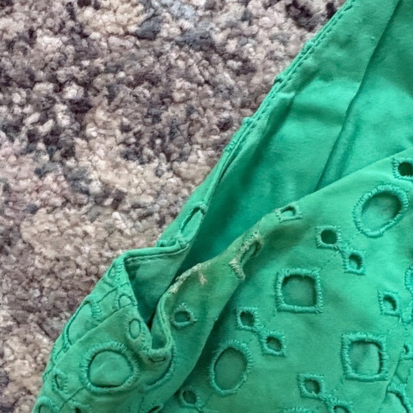 Lilly Pulitzer Green Eyelet Maxi Dress - Picture 3 of 3